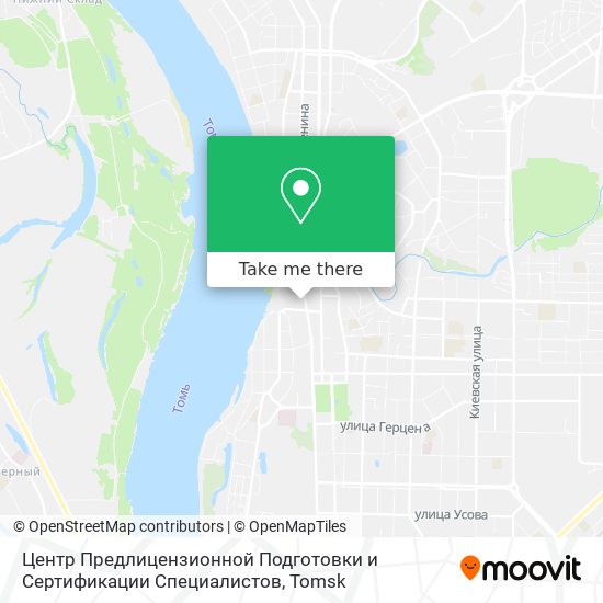 Центр Предлицензионной Подготовки и Сертификации Специалистов map