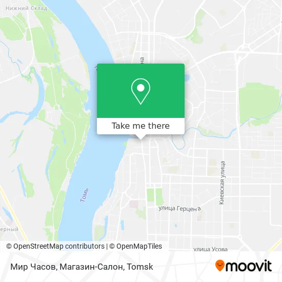 Мир Часов, Магазин-Салон map