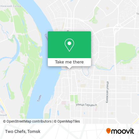 Two Chefs map