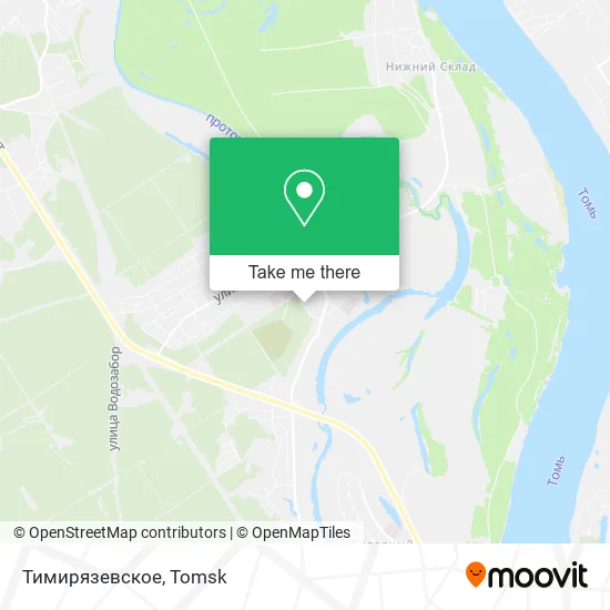 Тимирязевское map