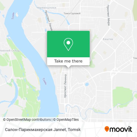 Салон-Парикмахерская Jannet map