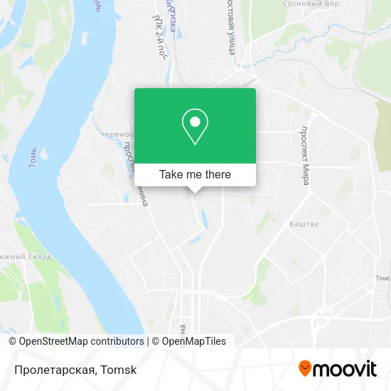 Пролетарская map
