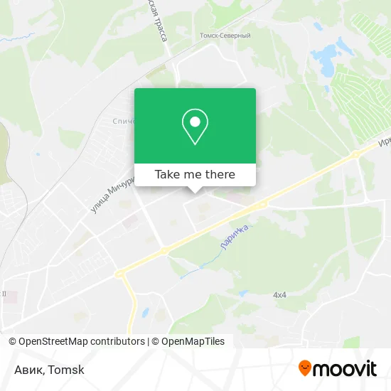 Авик map