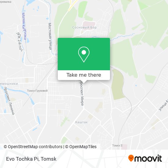 Evo Tochka Pi map