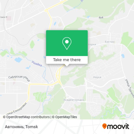 Автонянь map