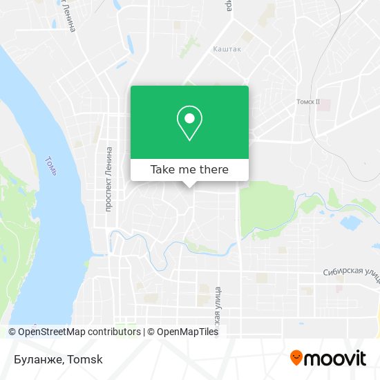 Буланже map