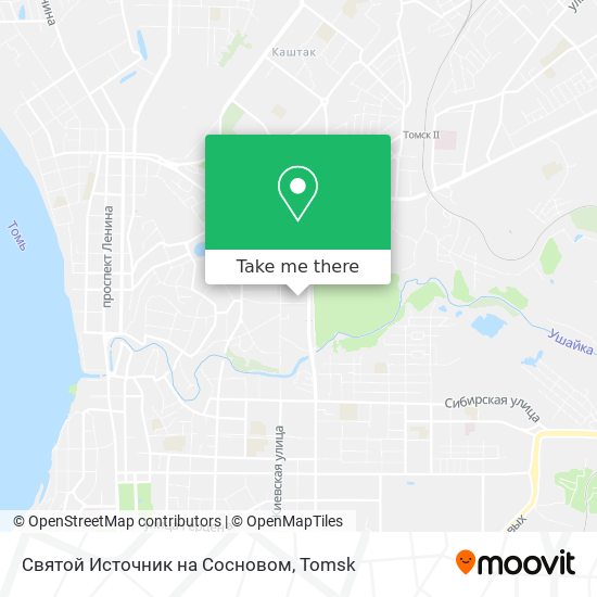 Святой Источник на Сосновом map