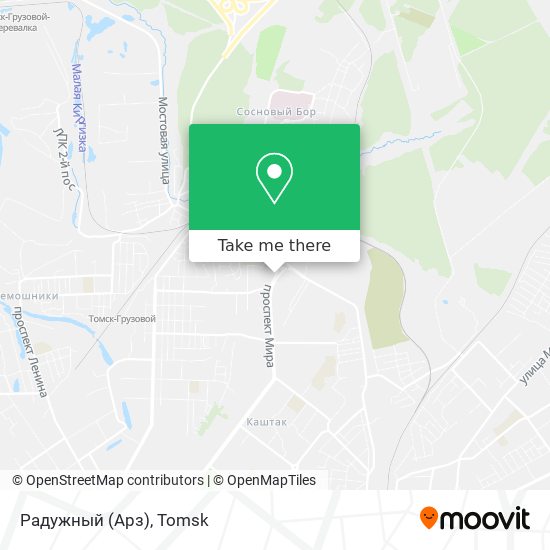Радужный (Арз) map