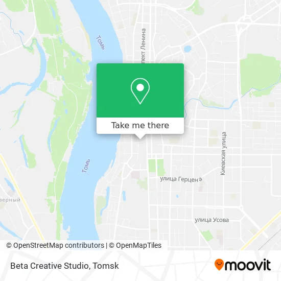 Beta Creative Studio map