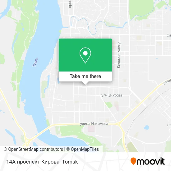 14А проспект Кирова map