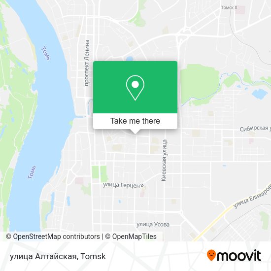 улица Алтайская map