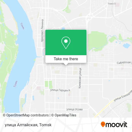 улица Алтайская map