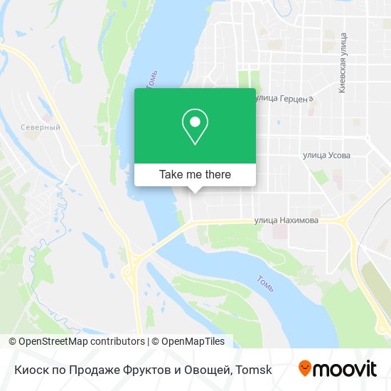 Киоск по Продаже Фруктов и Овощей map