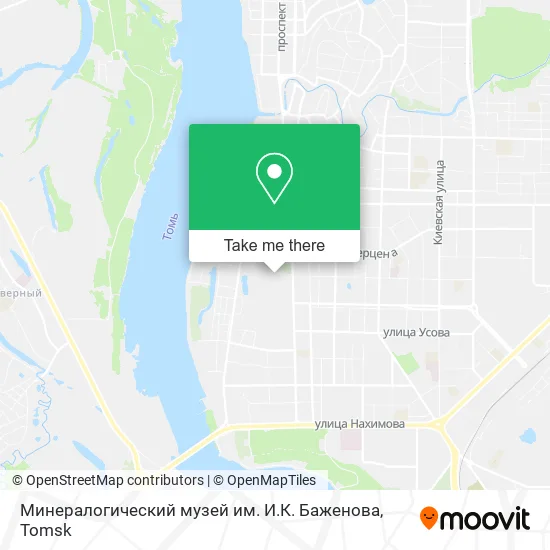 Минералогический музей им. И.К. Баженова map