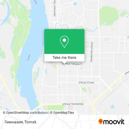 Гимназия map