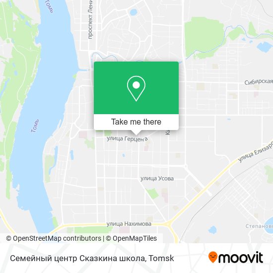 Семейный центр Сказкина школа map