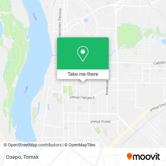Озеро map