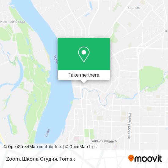 Zoom, Школа-Студия map