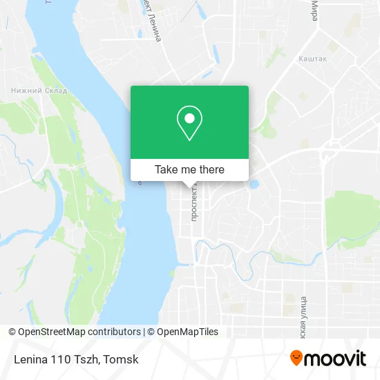Lenina 110 Tszh map