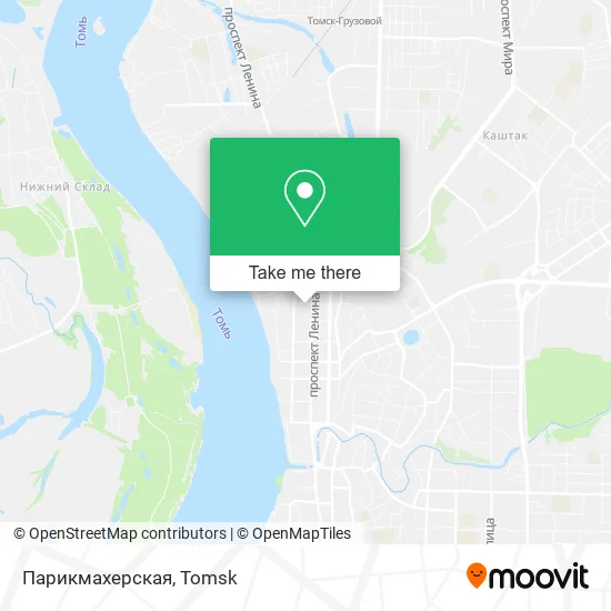 Парикмахерская map