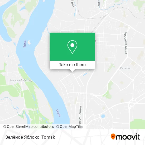 Зелёное Яблоко map