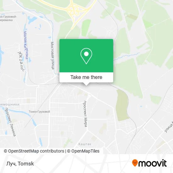 Луч map