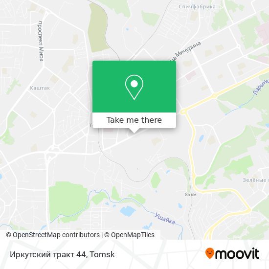 Иркутский тракт 44 map