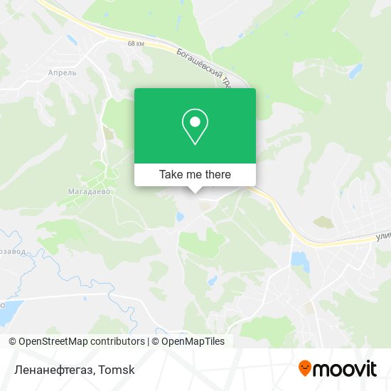 Ленанефтегаз map