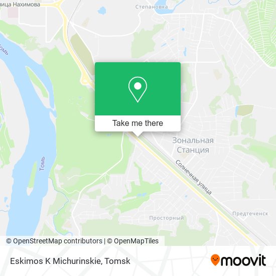 Eskimos K Michurinskie map