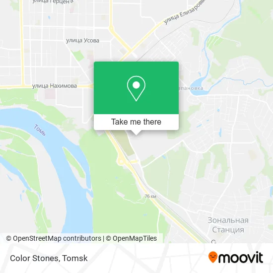 Color Stones map
