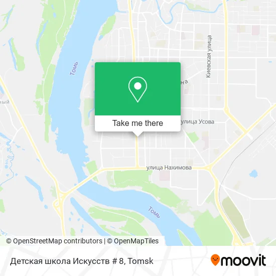 Детская школа Искусств # 8 map