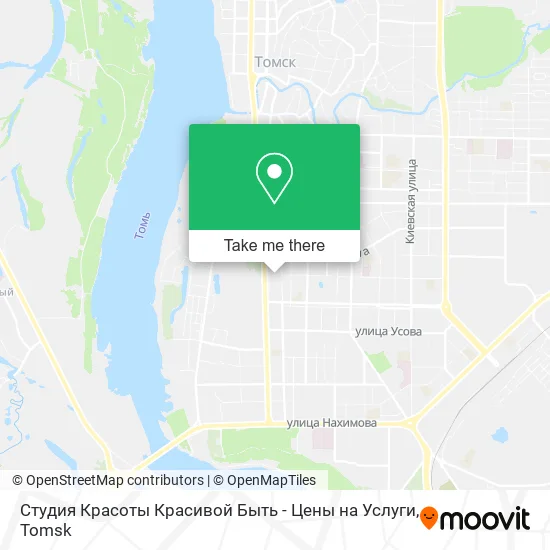 Студия Красоты Красивой Быть - Цены на Услуги map