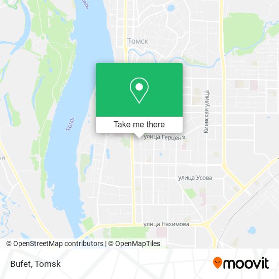 Bufet map