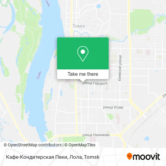 Кафе-Кондитерская Пеки, Лола map