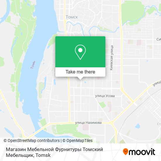 Магазин Мебельной Фурнитуры Томский Мебельщик map