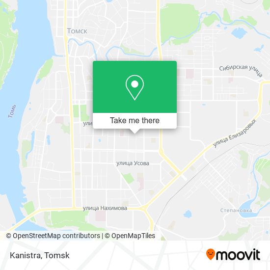 Kanistra map