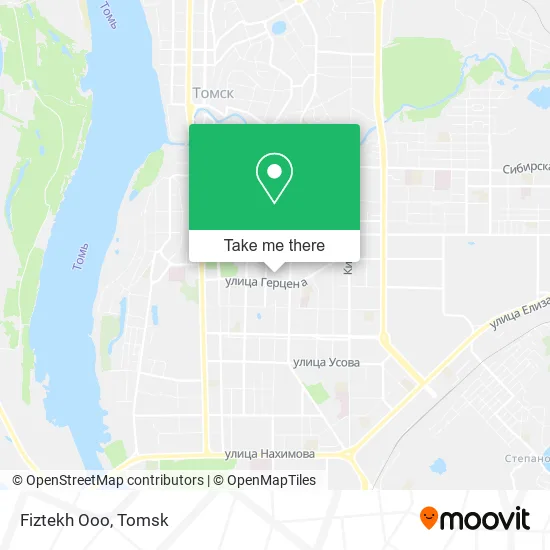 Fiztekh Ooo map