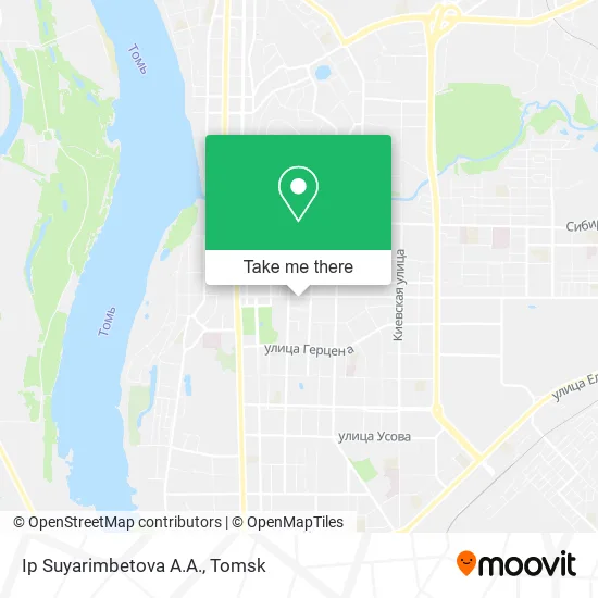 Ip Suyarimbetova A.A. map