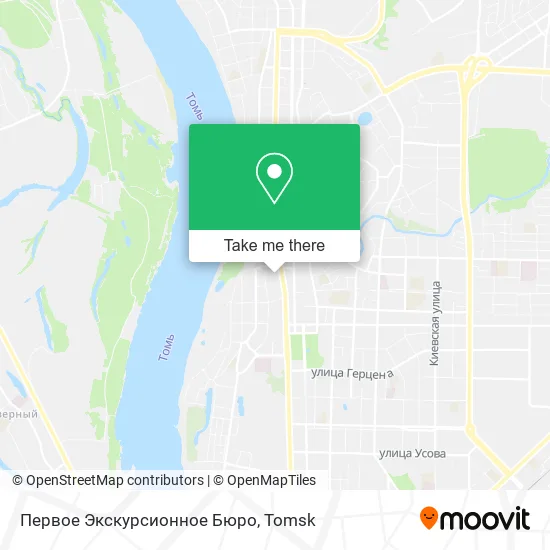 Первое Экскурсионное Бюро map
