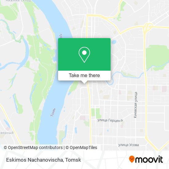 Eskimos Nachanovischa map