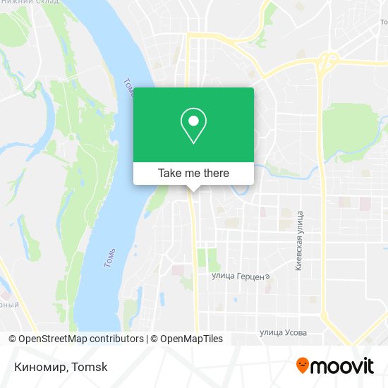Киномир map