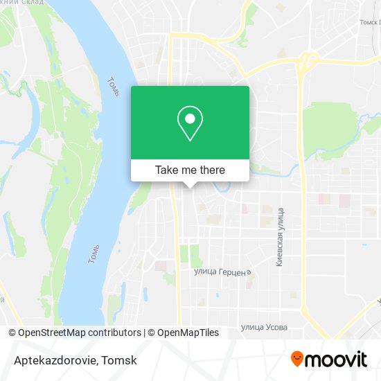 Aptekazdorovie map