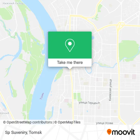 Sp Suveniry map