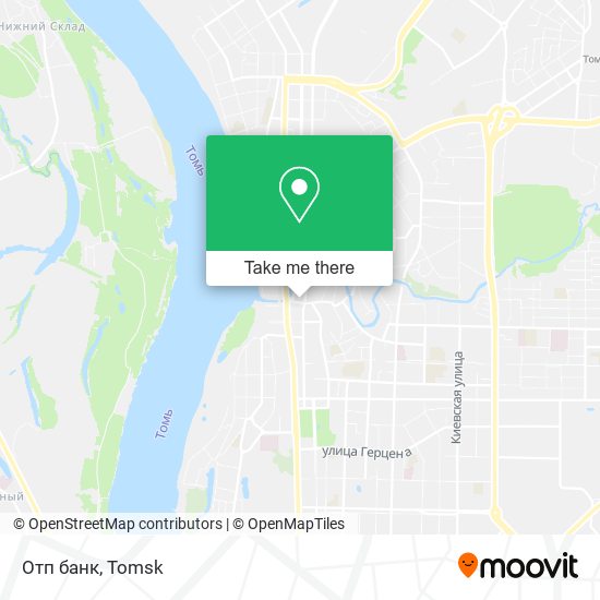 Отп банк map