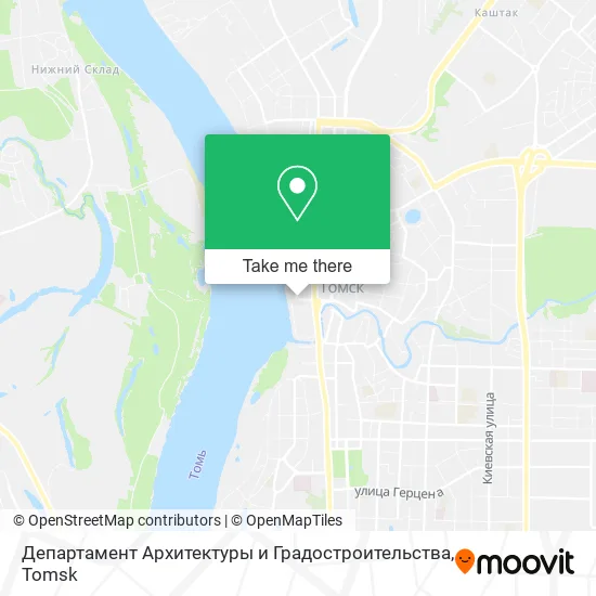 Департамент Архитектуры и Градостроительства map