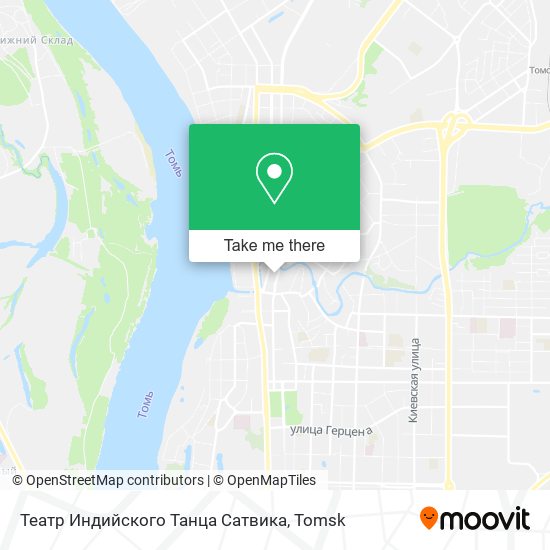 Театр Индийского Танца Сатвика map