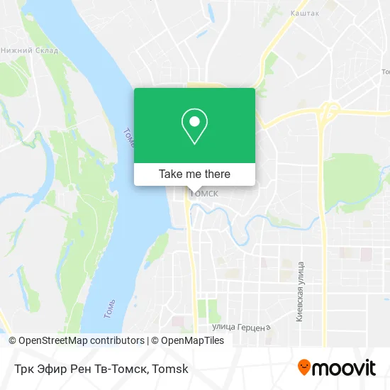 Трк Эфир Рен Тв-Томск map