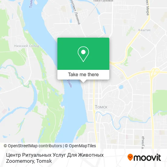 Центр Ритуальных Услуг Для Животных Zoomemory map