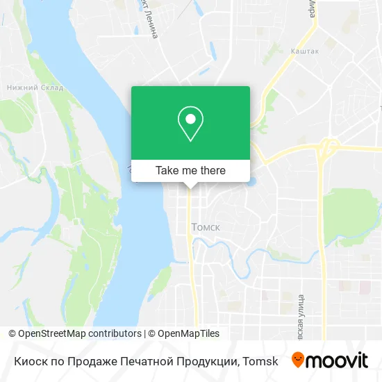 Киоск по Продаже Печатной Продукции map