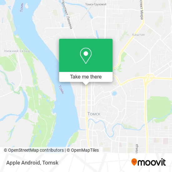 Apple Android map